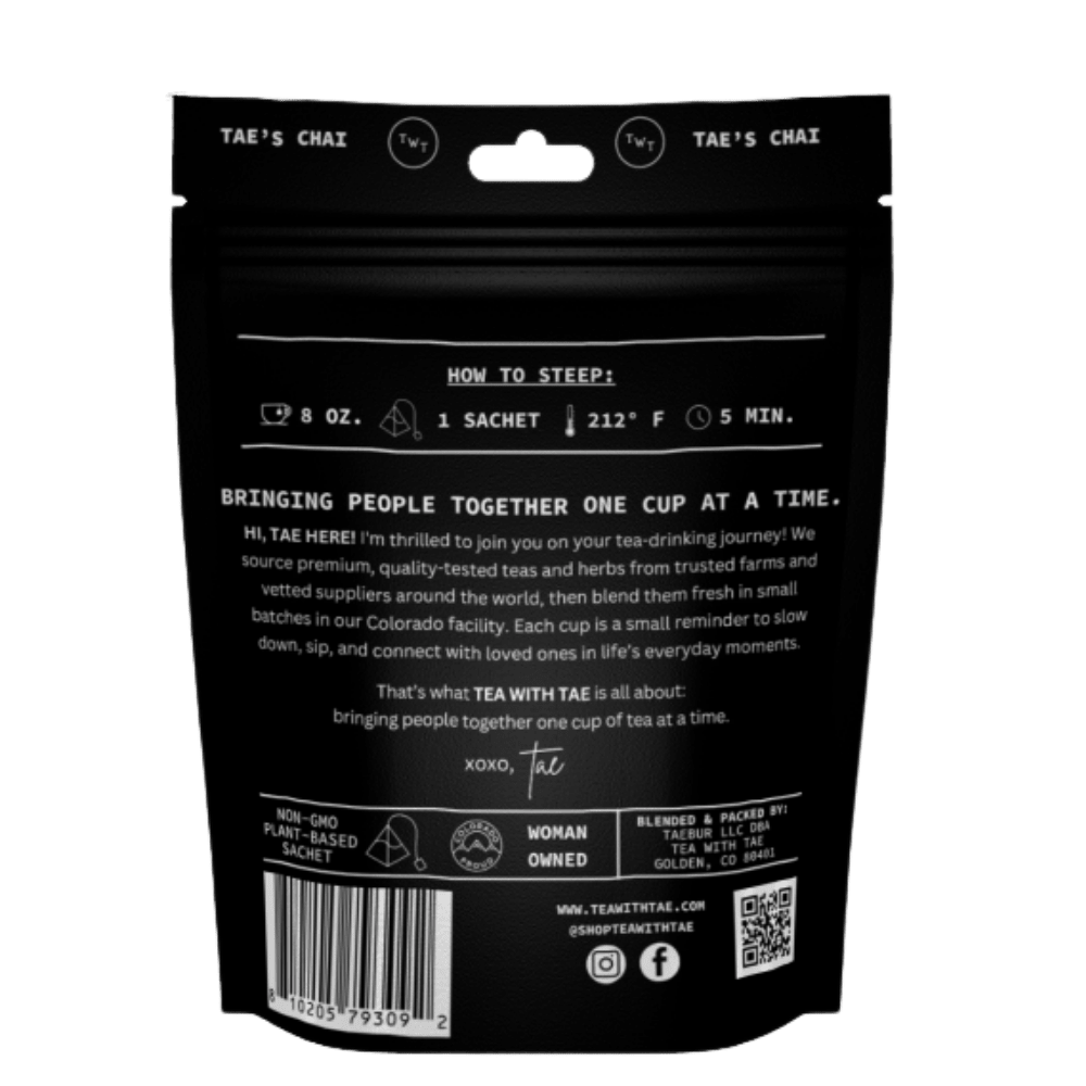 Tae's Chai Pouch - Tea with Tae