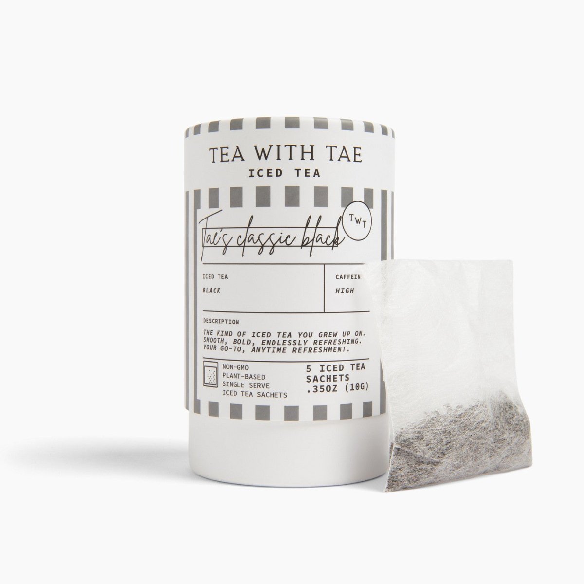 Tae's Classic Black Iced Mini Tubes (5 iced sachets) - Tea with Tae
