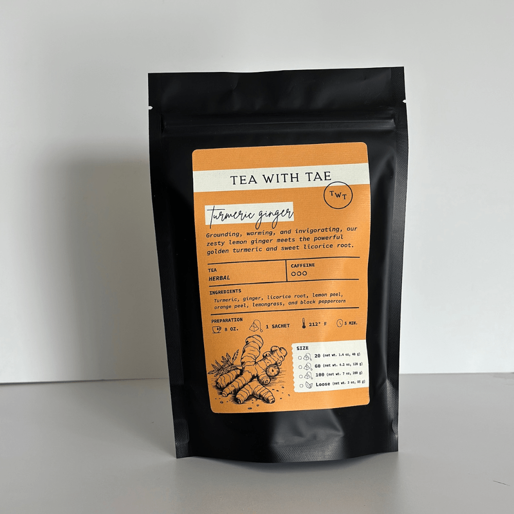 Turmeric Ginger Pouch - Tea with Tae