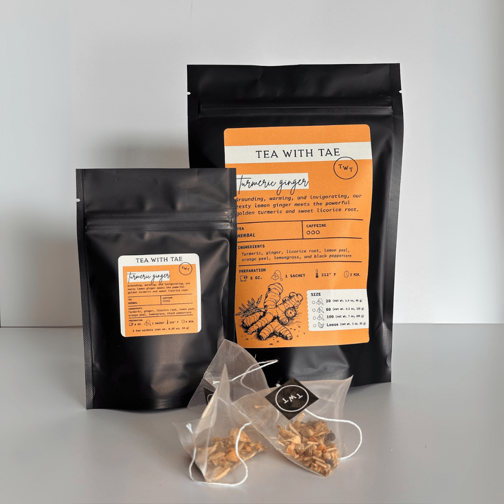Turmeric Ginger Pouch - Tea with Tae