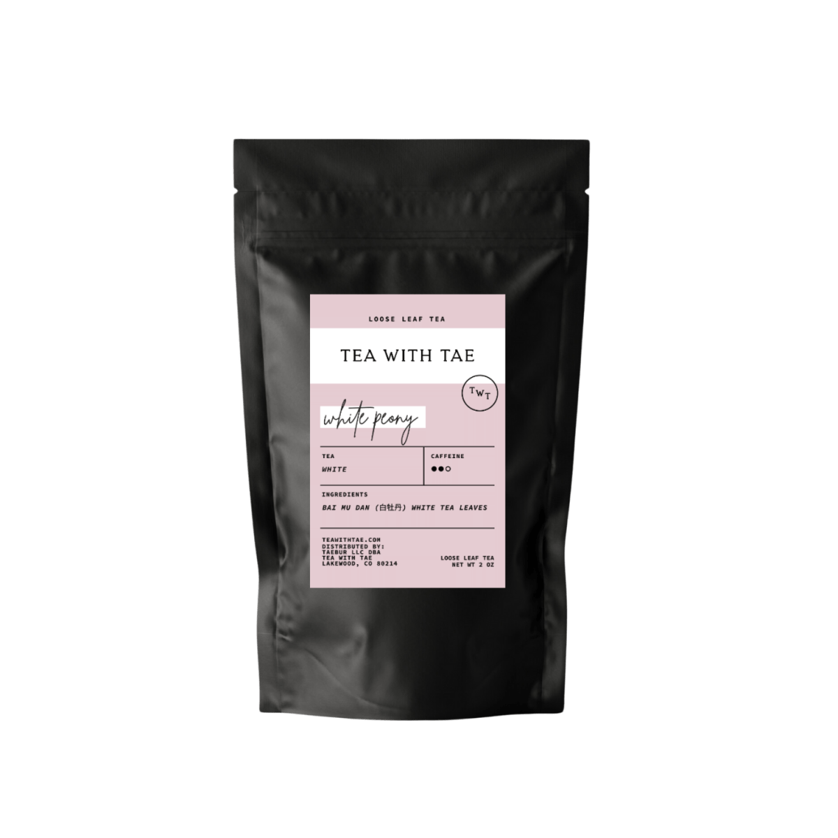 White Peony 60-ct. Pouch (Kawa Ni Special) - Tea with Tae