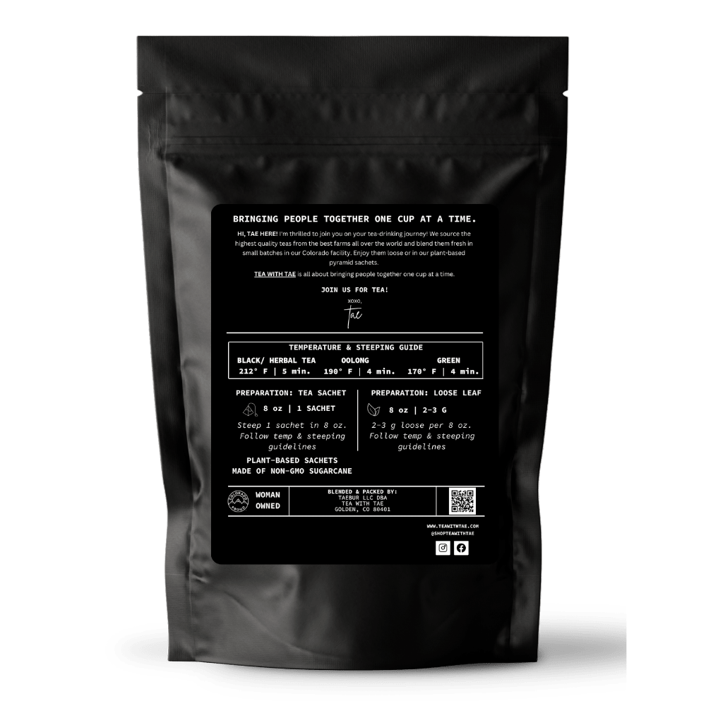 White Peony Loose Leaf Tea Pouch (2oz. or 1lb.) - Tea with Tae