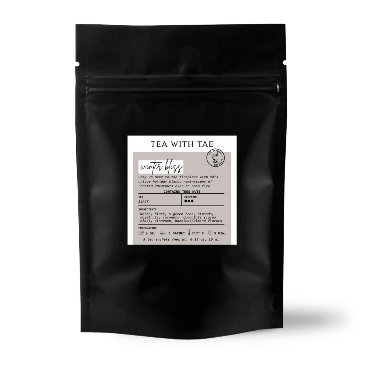Winter Bliss 5ct. Pouch - Tea with Tae