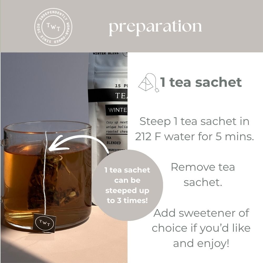 Winter Bliss Hot Tea Pouch - Tea with Tae