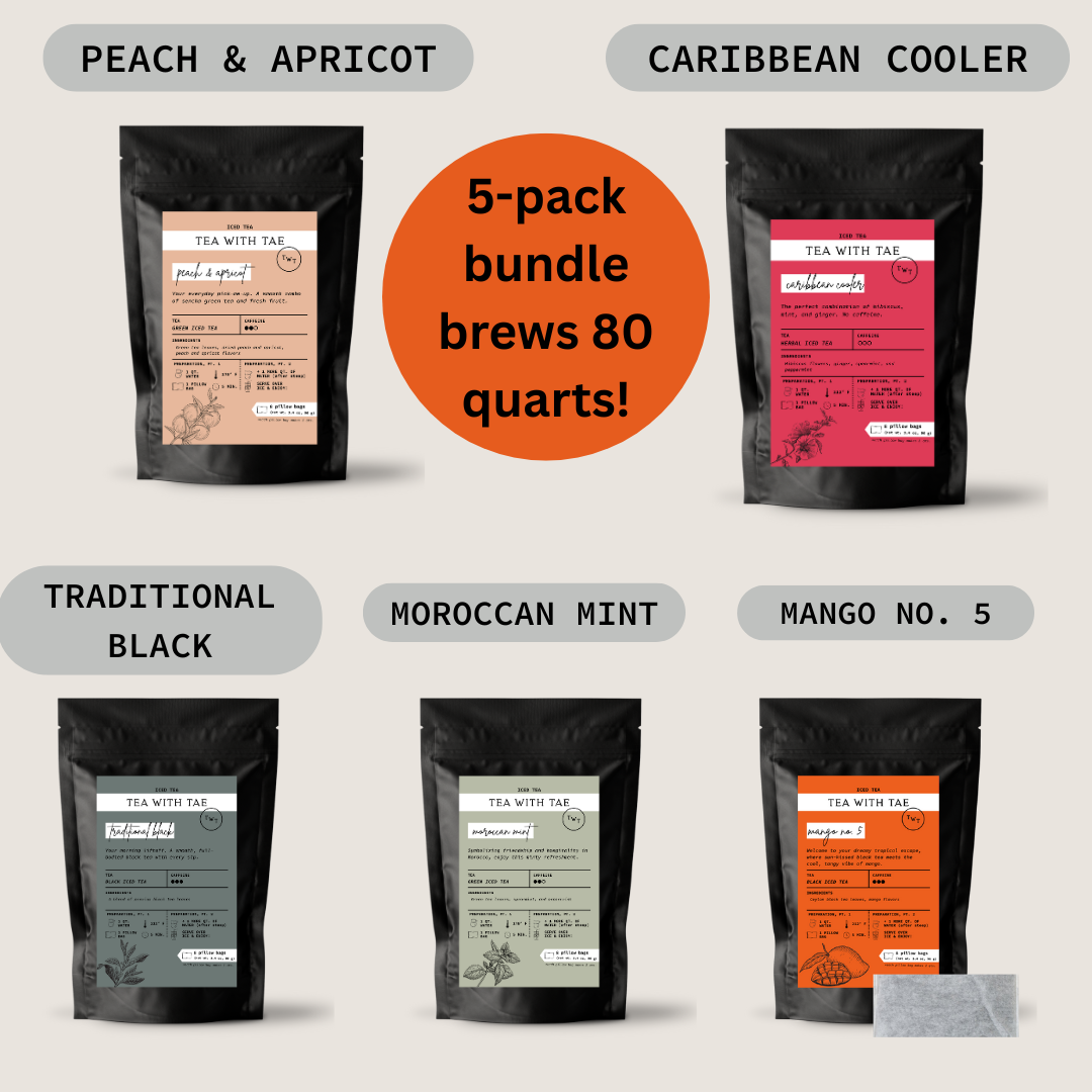 Iced Tea Pouch Bundle (makes 80 quarts!)