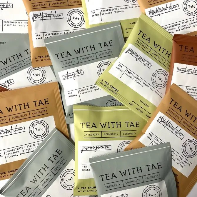 50-ct. Overwrap Sampler Bag - Tea with Tae