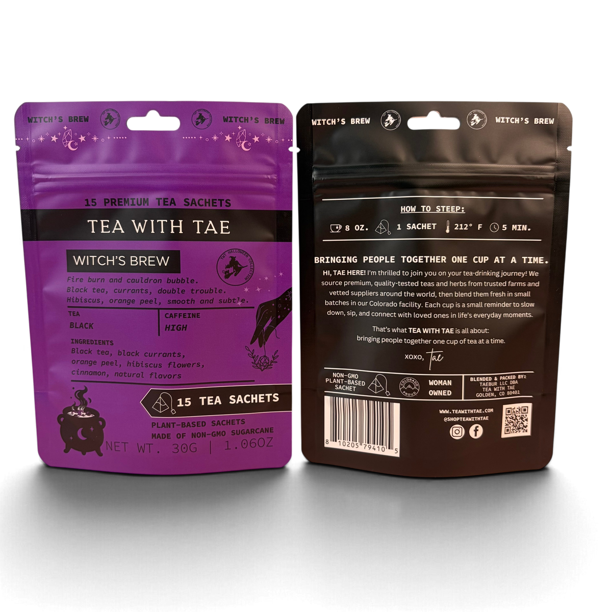Witch's Brew Halloween Pouch