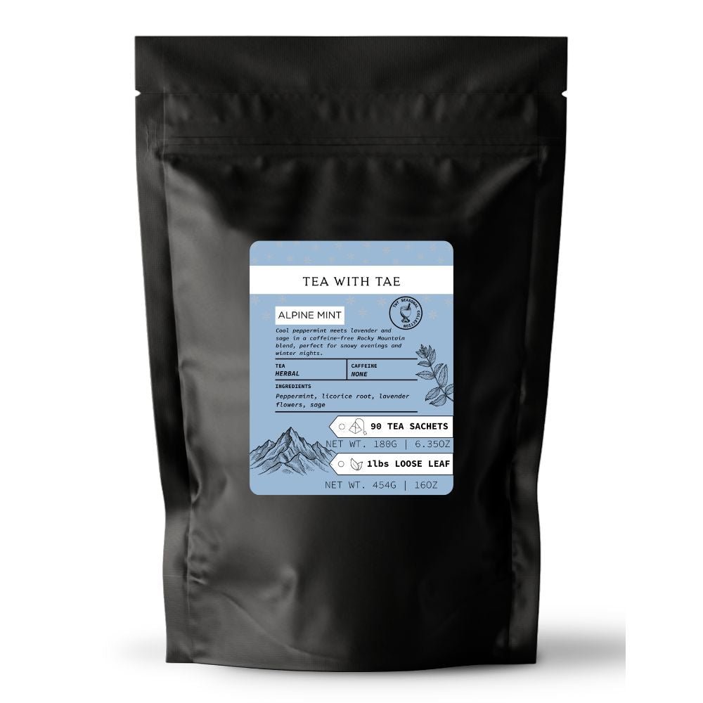Alpine Mint Holiday Pouch - Tea with Tae