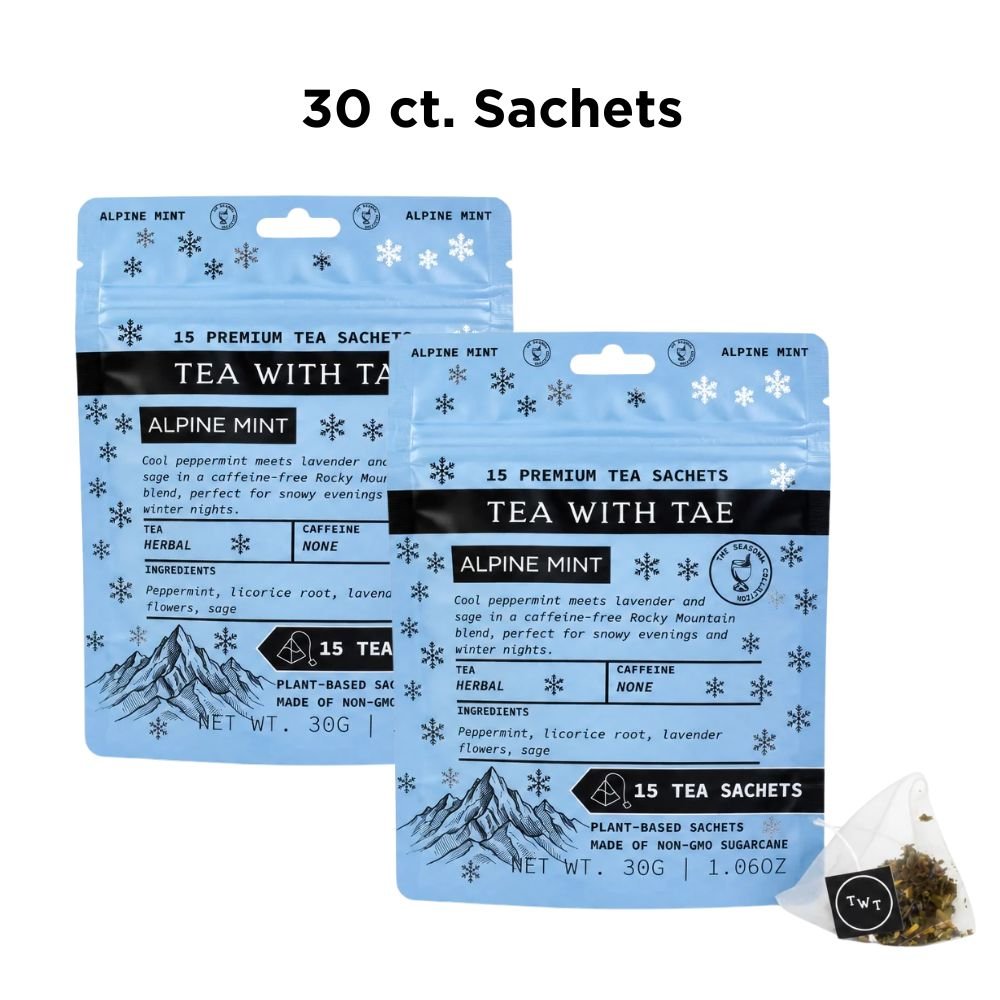 Alpine Mint Holiday Pouch - Tea with Tae