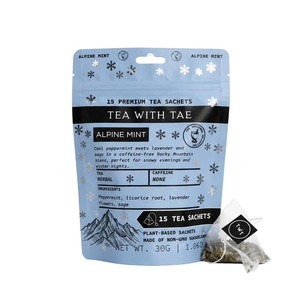 Alpine Mint Holiday Pouch - Tea with Tae