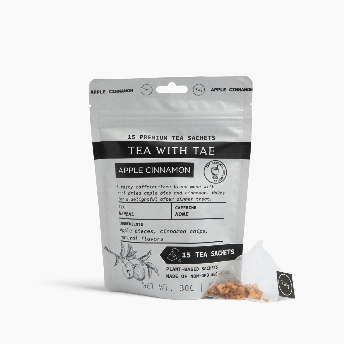 Apple Cinnamon Pouch (15 tea bags) - Tea with Tae