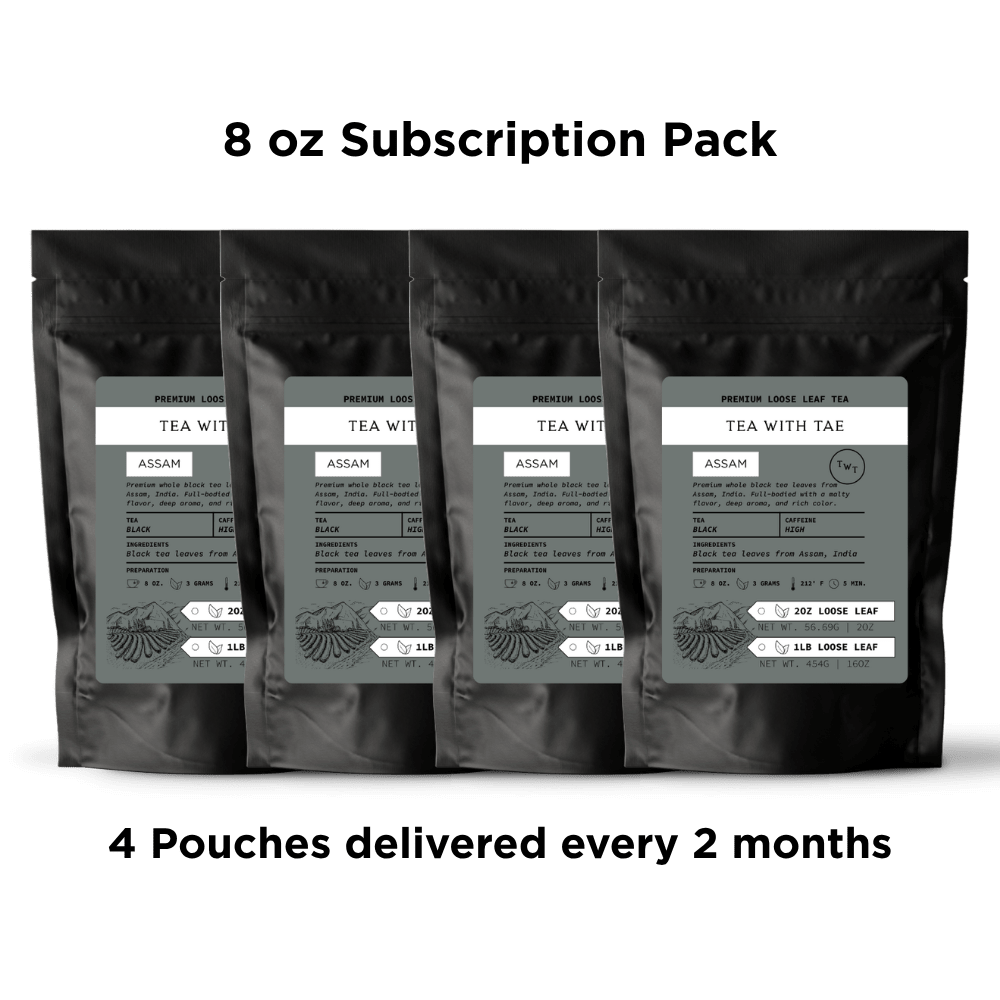 Assam Loose Leaf Tea Pouch (2oz. or 1lb.) - Tea with Tae