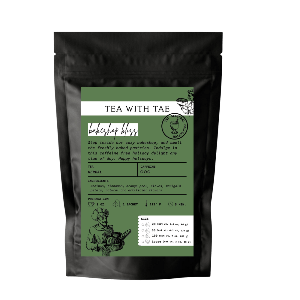 Bakeshop Bliss Pouch - Tea with Tae