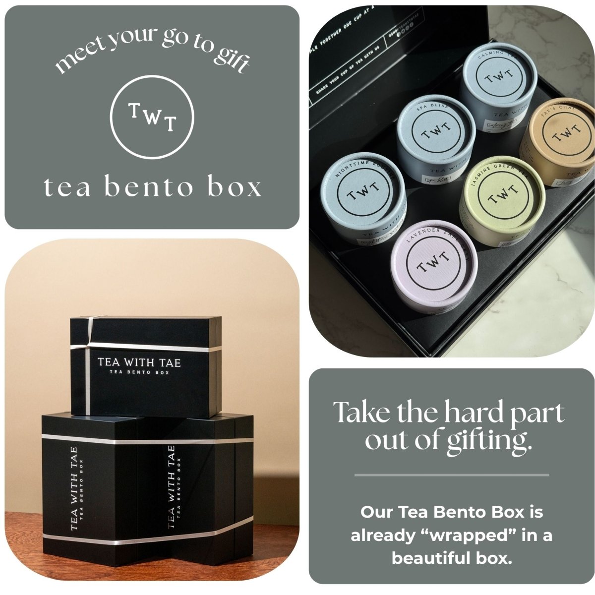 Bestsellers: Tea Bento Box | 6-pack - Tea with Tae