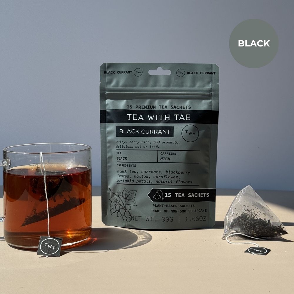 Black Currant Hot Tea Pouch - Tea with Tae