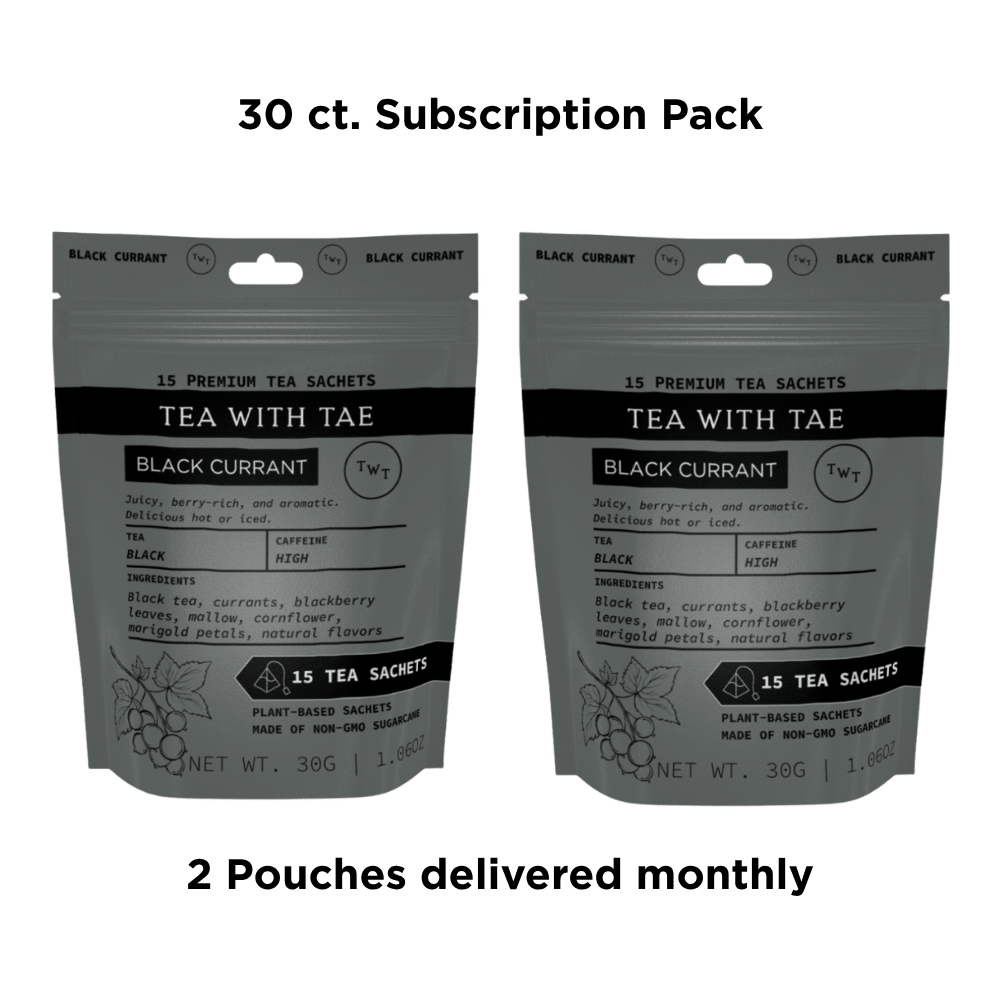Black Currant Pouch - Tea with Tae