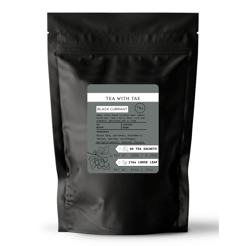 Black Currant Pouch - Tea with Tae