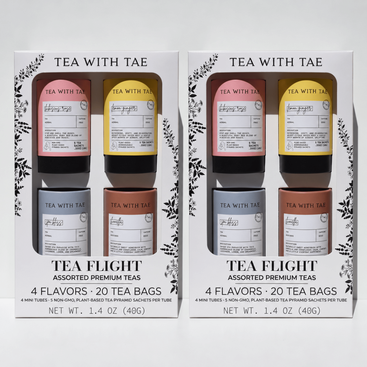 Caffeine- Free Tea Flight - Tea with Tae