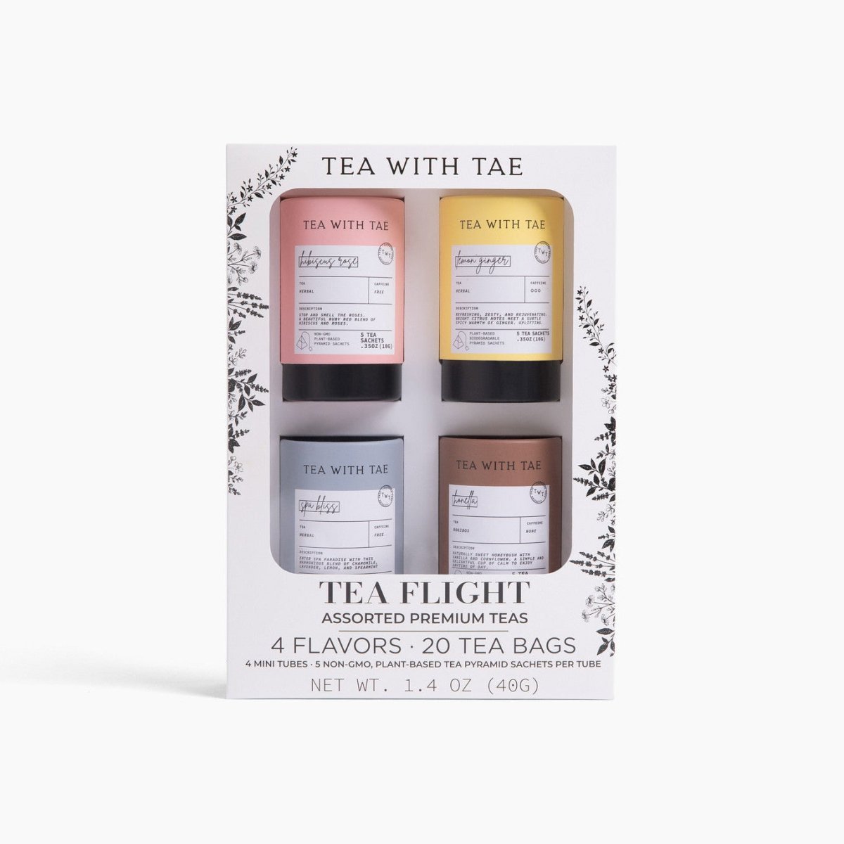 Caffeine- Free Tea Flight - Tea with Tae