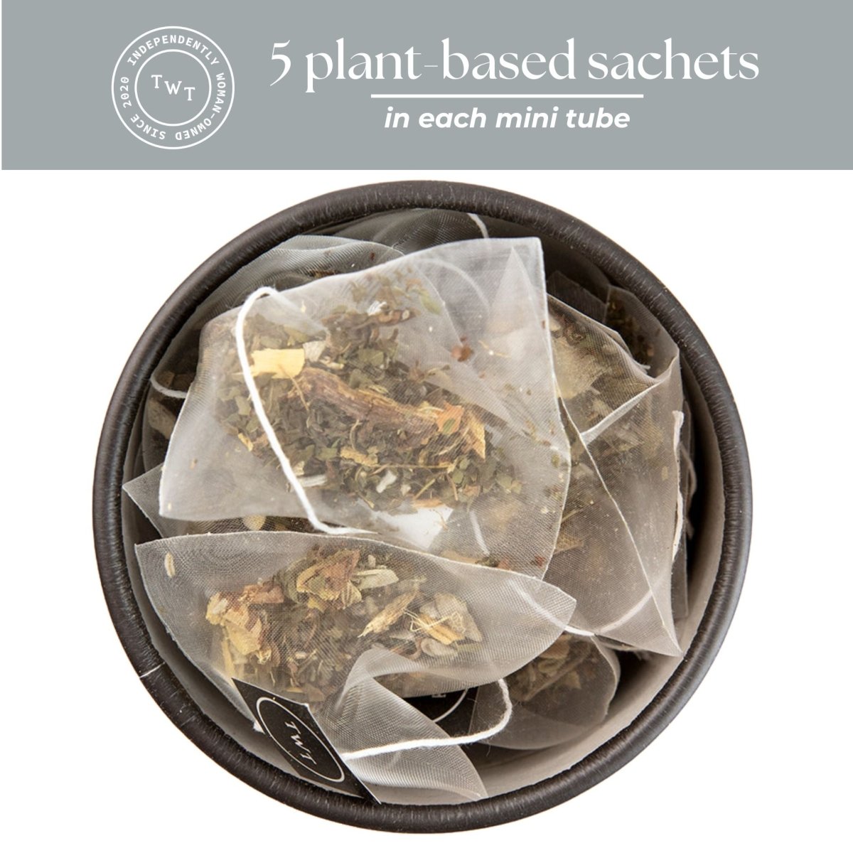 Calming Tea Mini Tea Tube (5 tea bags) - Tea with Tae