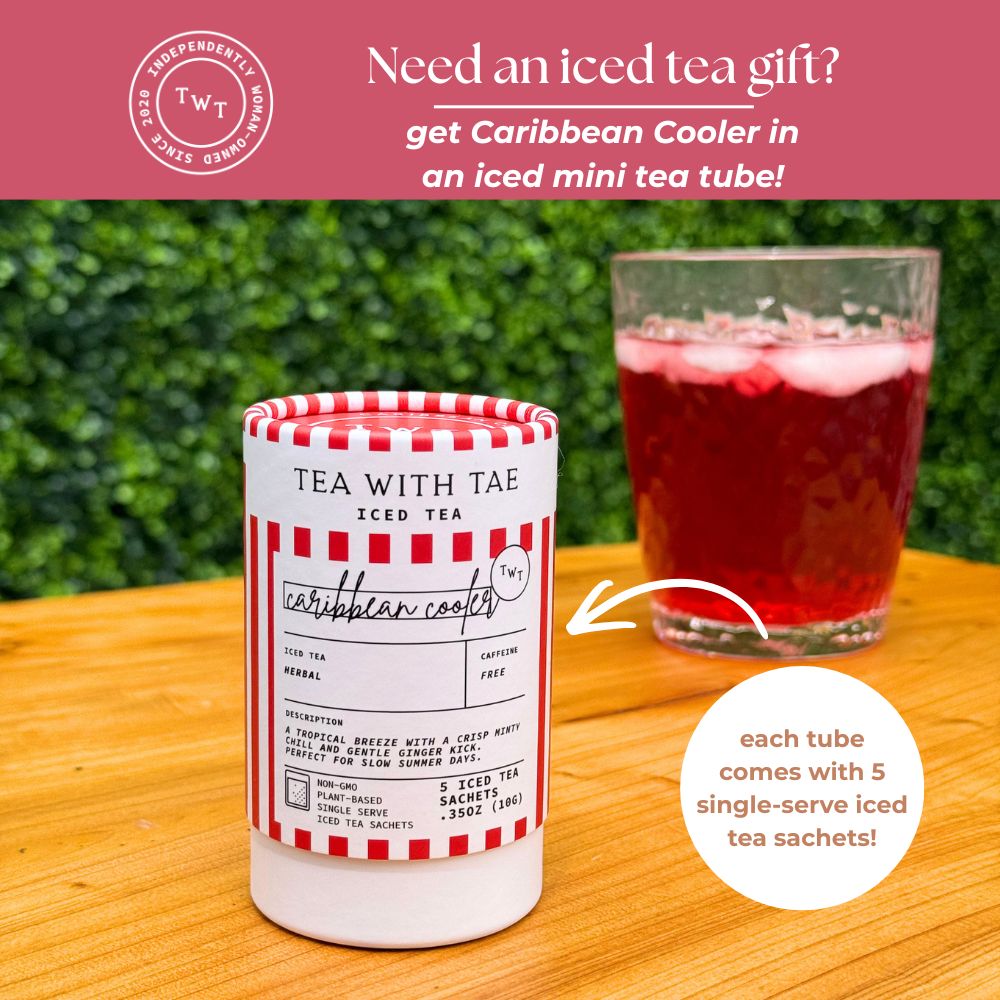 Caribbean Cooler Iced Herbal Tea Pouch - Tea with Tae