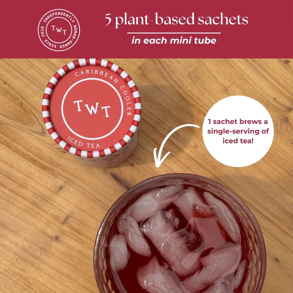 Caribbean Cooler Iced Mini Tea Tube (5 iced sachets) - Tea with Tae