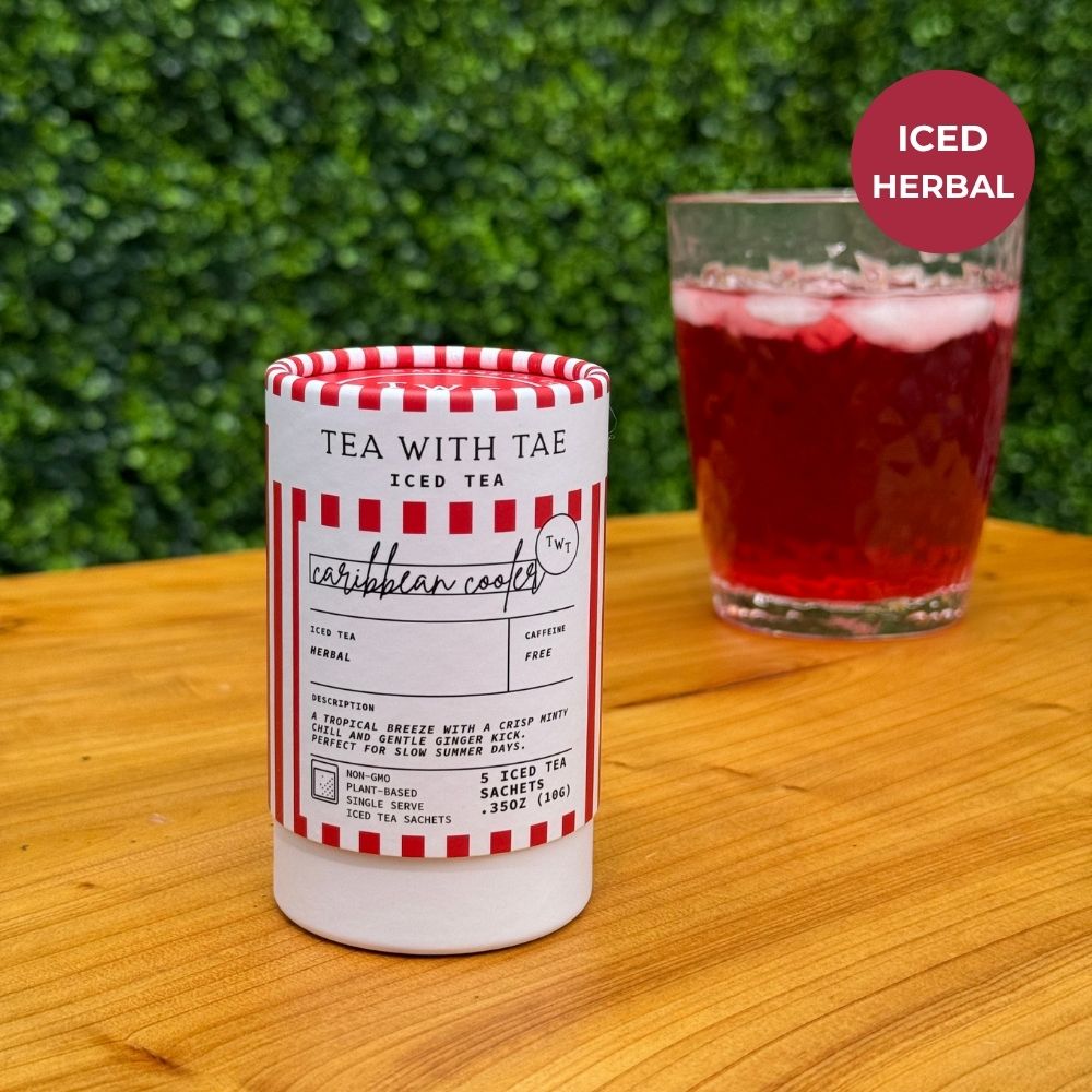 Caribbean Cooler Iced Mini Tea Tube (5 iced sachets) - Tea with Tae