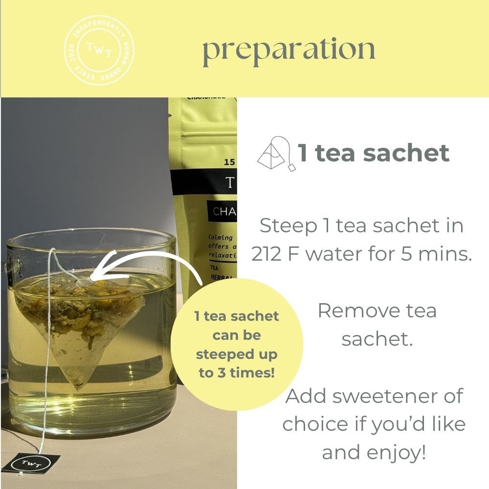 Chamomile Hot Tea Pouch - Tea with Tae