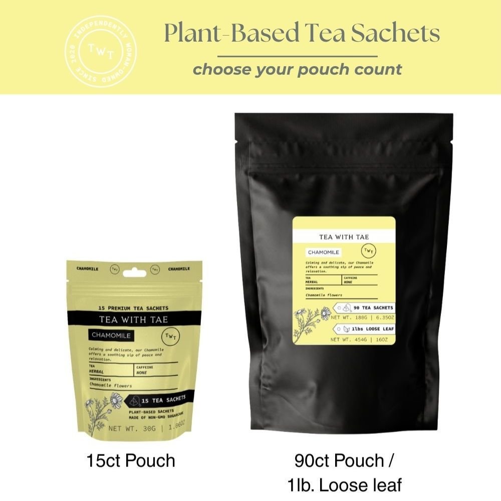 Chamomile Hot Tea Pouch - Tea with Tae