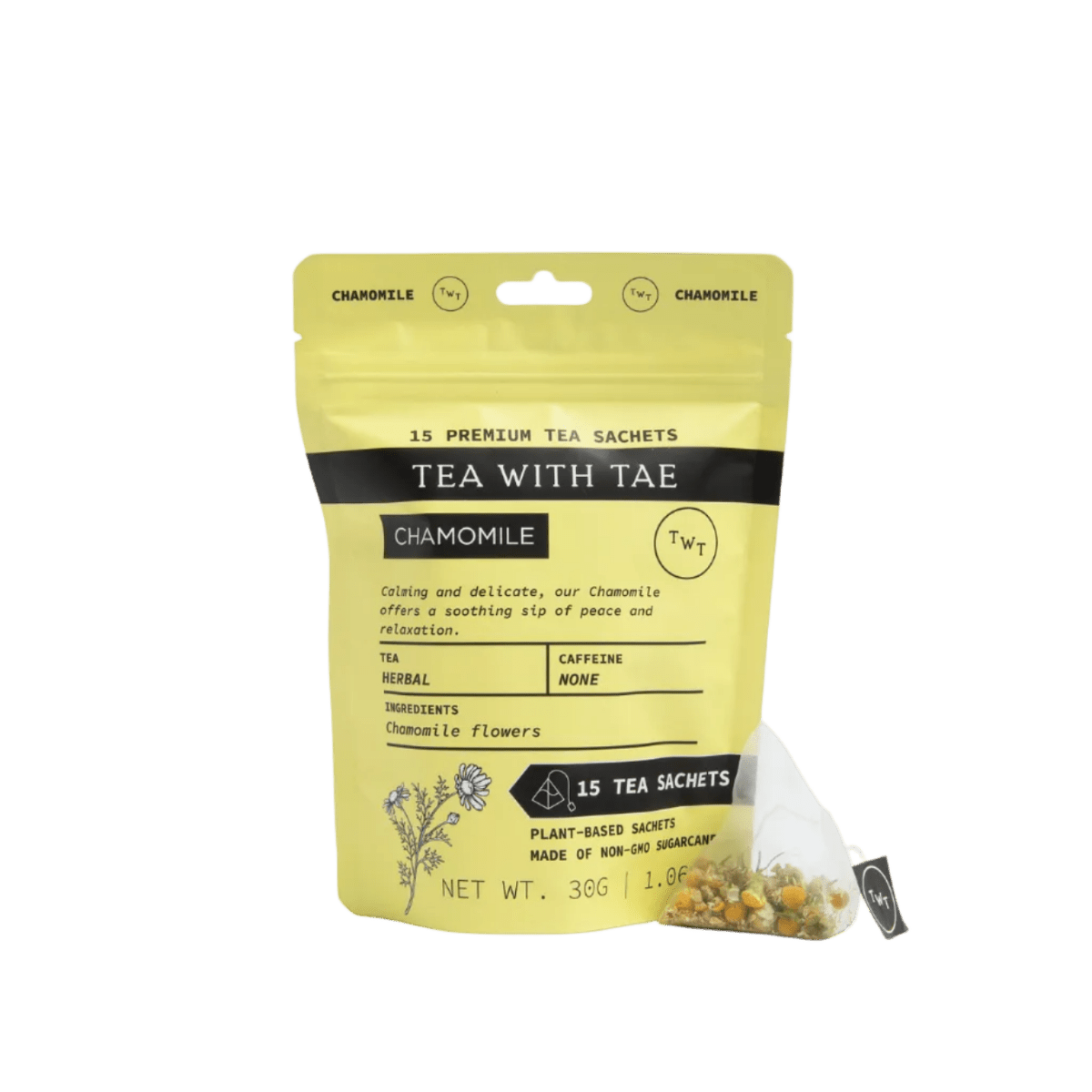 Chamomile Pouch (15 tea bags) - Tea with Tae