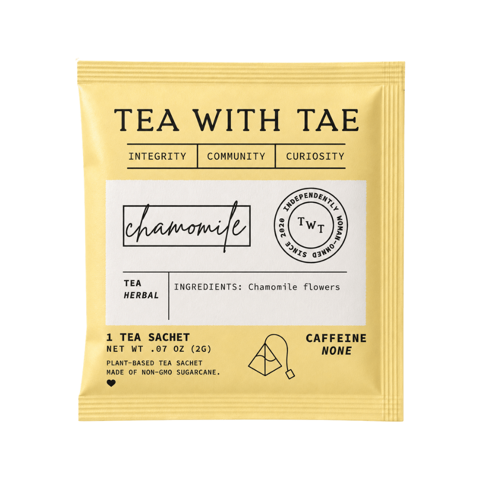 Chamomile Tea 50 ct. Overwrap Bag - Tea with Tae