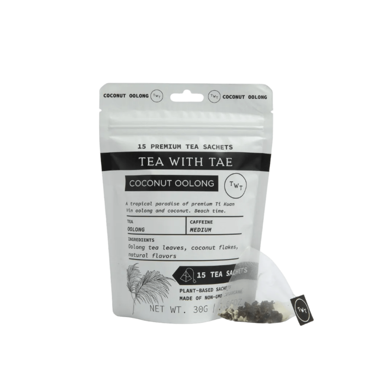 Coconut Oolong Pouch (15 tea bags) - Tea with Tae