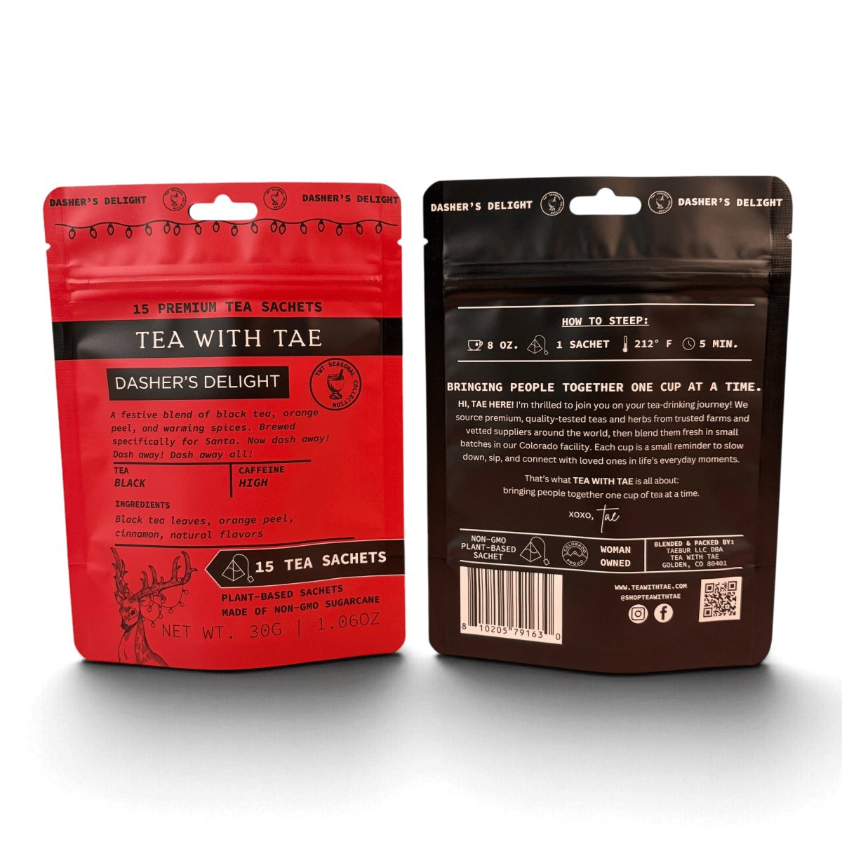 Dasher's Delight Pouch - Tea with Tae
