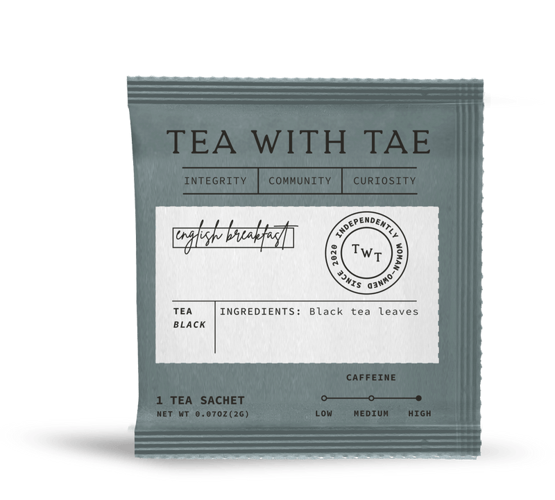 English Breakfast 50 ct. Overwrap Bag - Tea with Tae