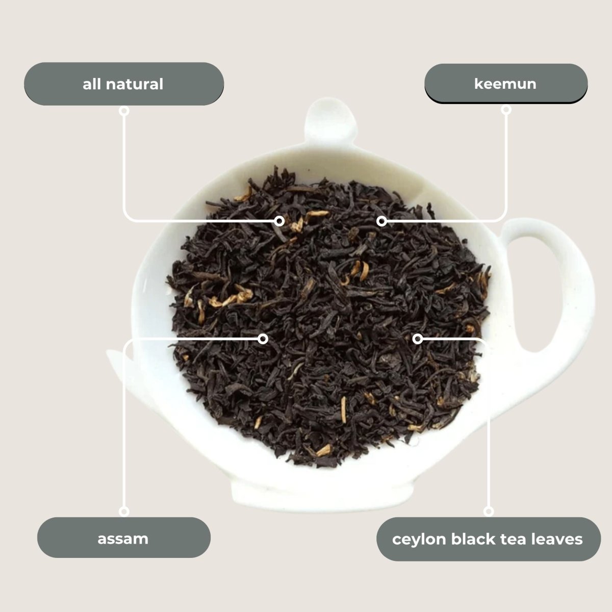 English Breakfast Mini Tea Tube (5 tea bags) - Tea with Tae