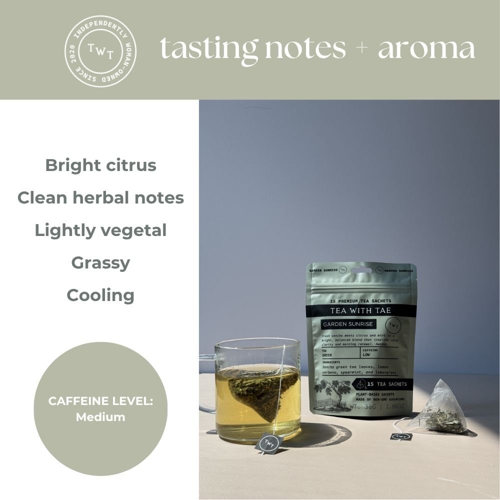 Garden Sunrise Hot Tea Pouch - Tea with Tae