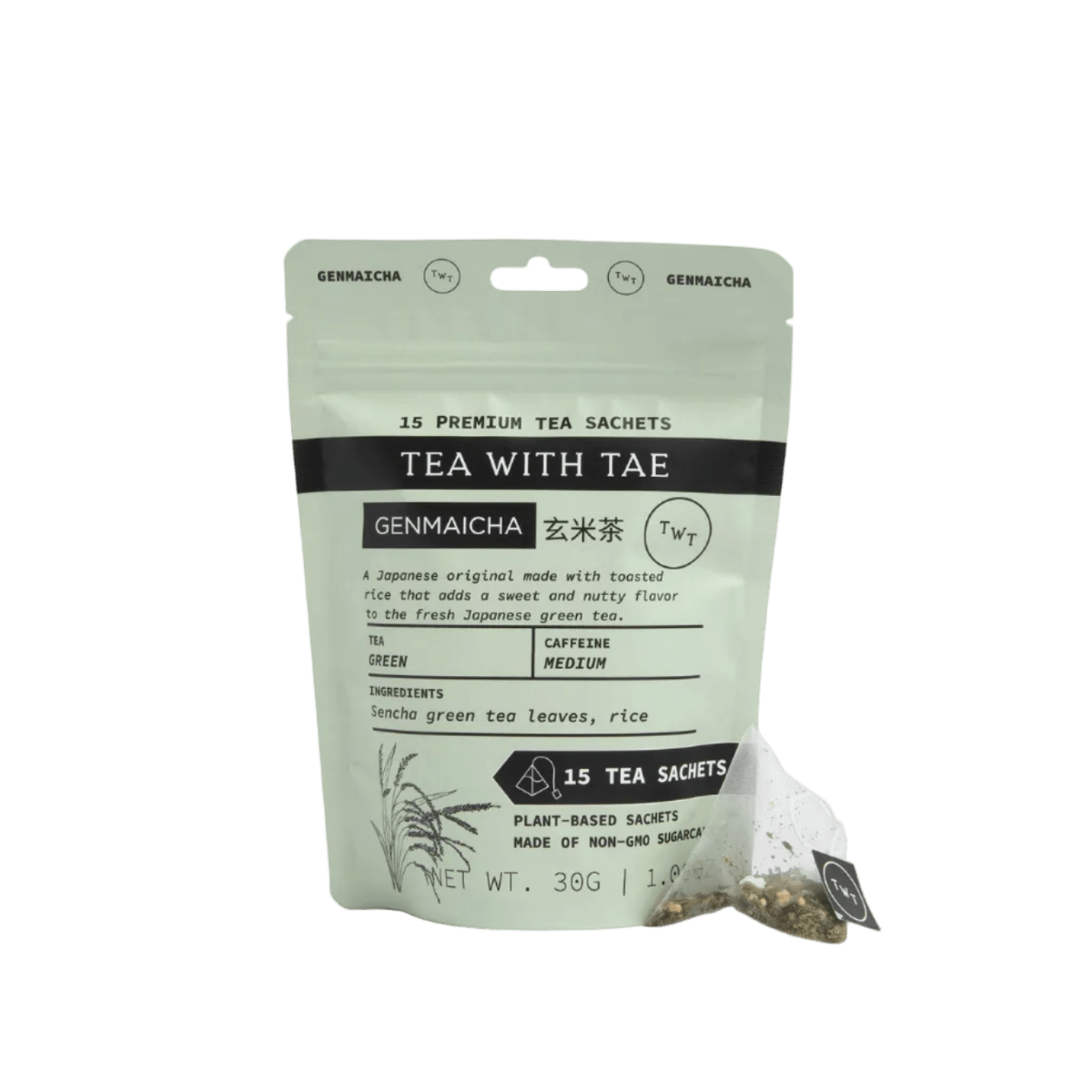 Genmaicha (Traditional Japanese Green Tea) Pouch - Tea with Tae