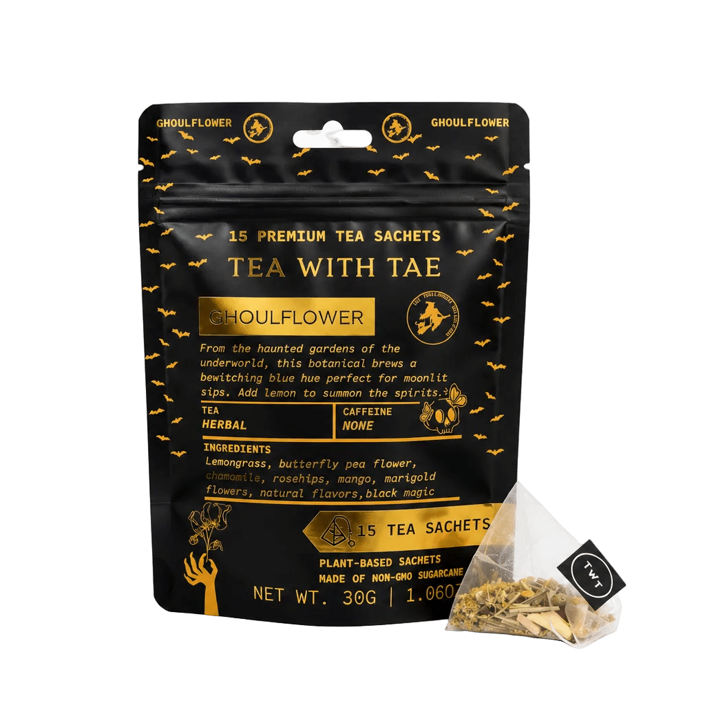 Ghoulflower Halloween Pouch - Tea with Tae