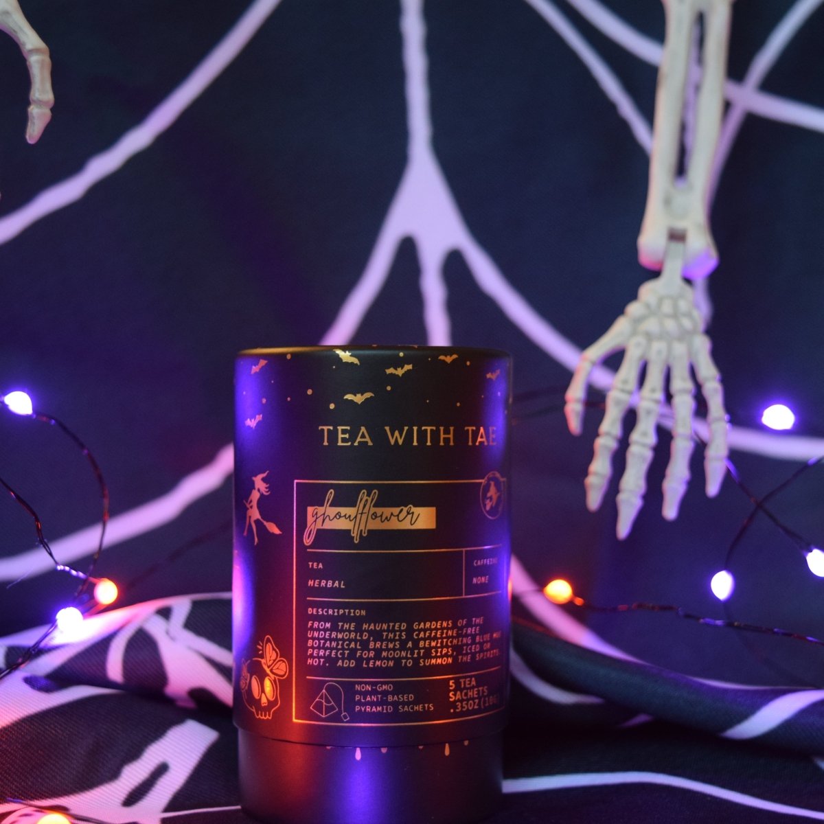 Ghoulflower Mini Tea Tube (Halloween) - Tea with Tae