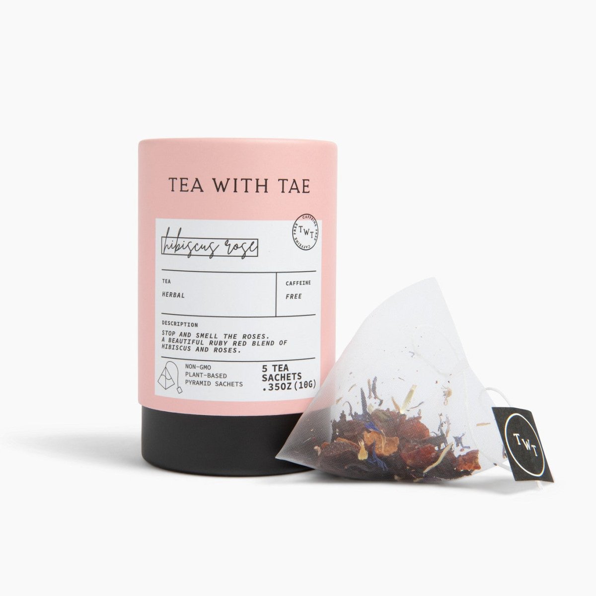 Hibiscus Rose Mini Tube (5 tea bags) - Tea with Tae
