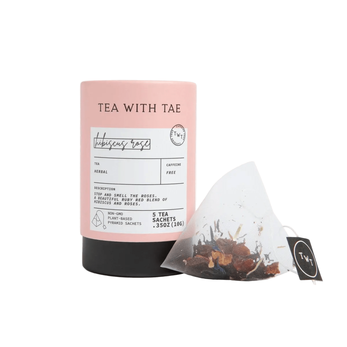 Hibiscus Rose Mini Tube (5 tea bags) - Tea with Tae