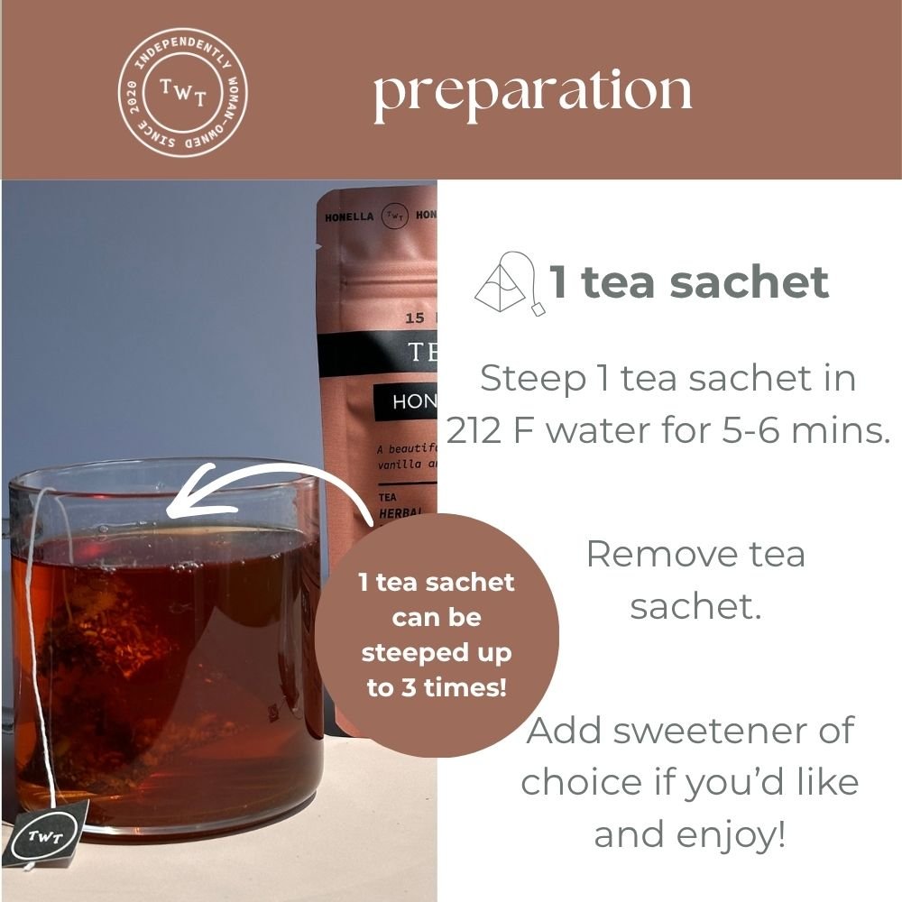 Honella Hot Tea Pouch - Tea with Tae