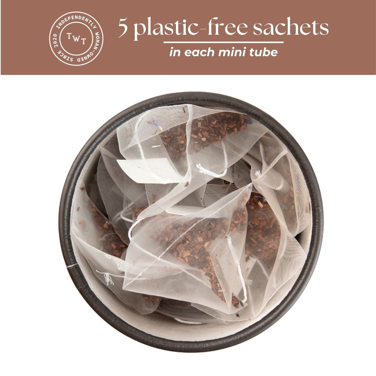 Honella Mini Tea Tube (5 tea bags) - Tea with Tae