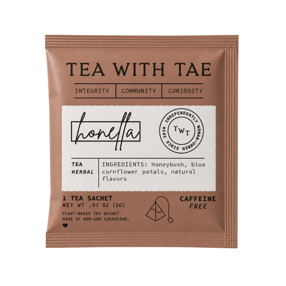 Honella Tea 50 ct. Overwrap Bag - Tea with Tae