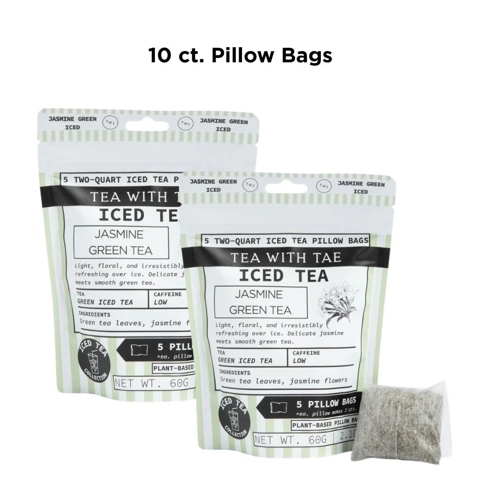 Jasmine Green Iced Tea Pouch - Tea with Tae