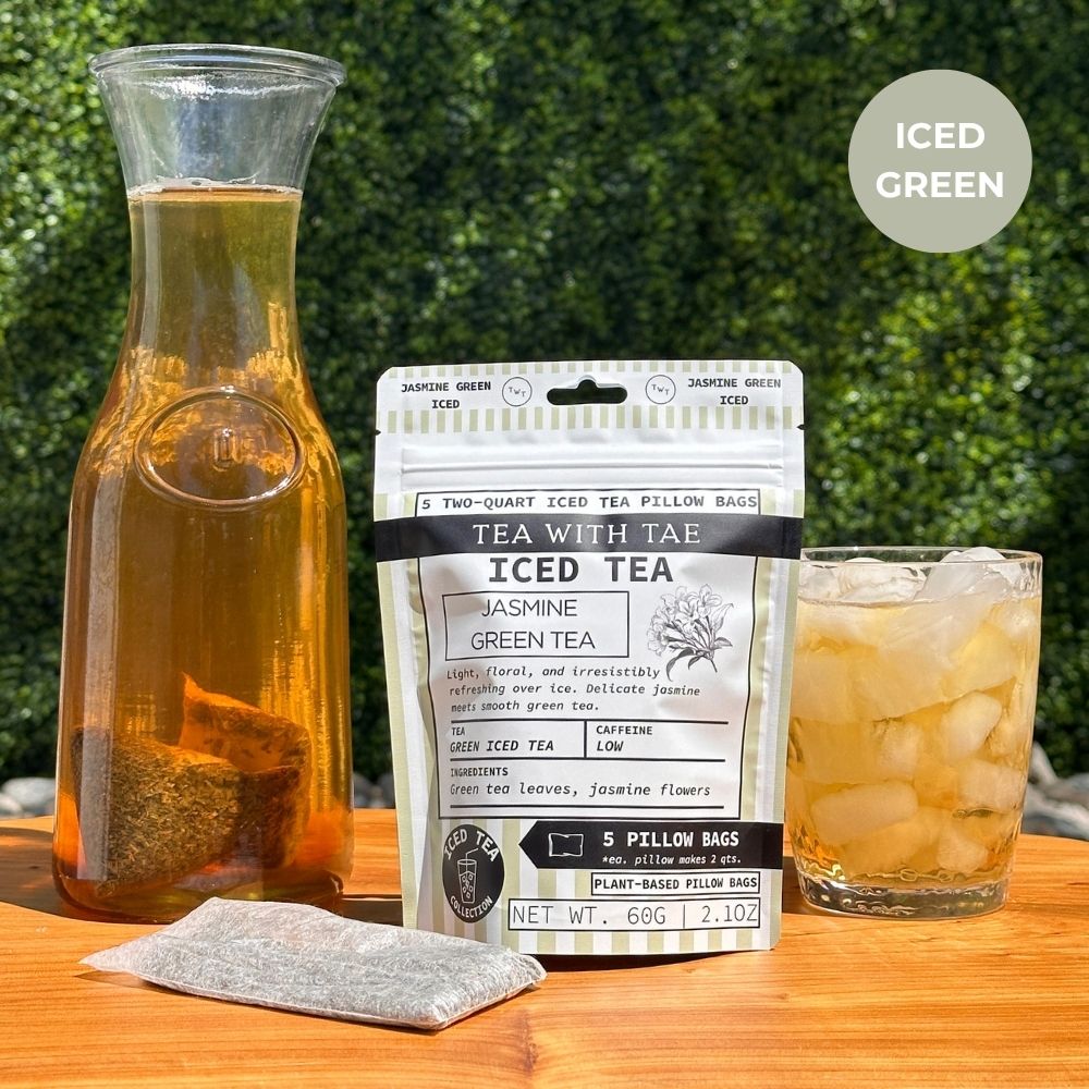 Jasmine Green Iced Tea Pouch - Tea with Tae