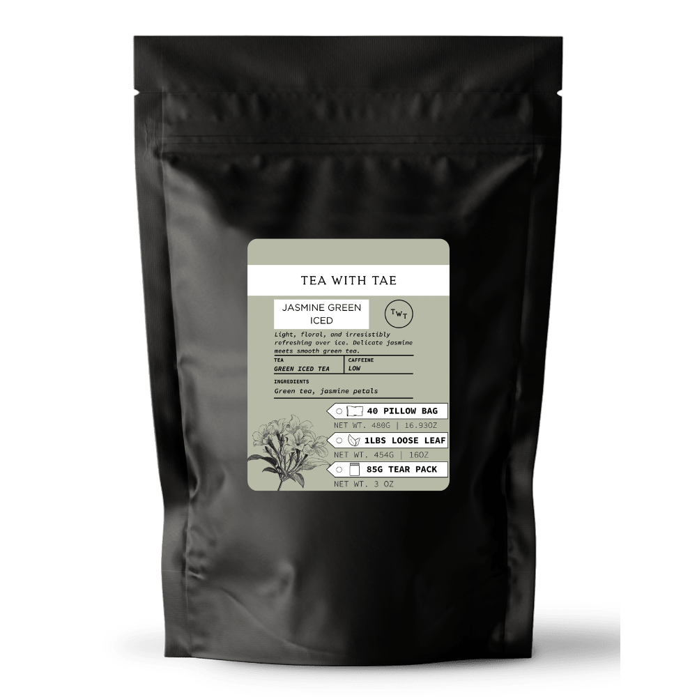 Jasmine Green Iced Tea Pouch - Tea with Tae