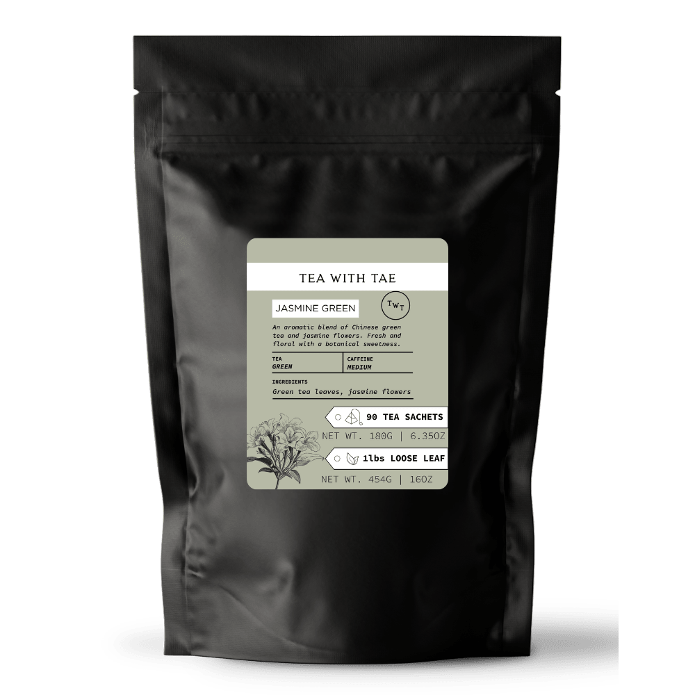 Jasmine Green Tea Pouch - Tea with Tae