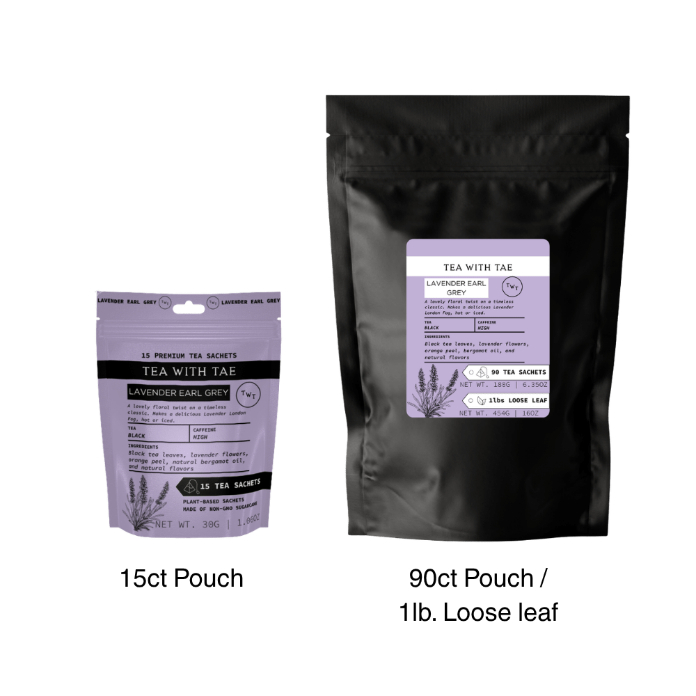 Lavender Earl Grey Pouch - Tea with Tae
