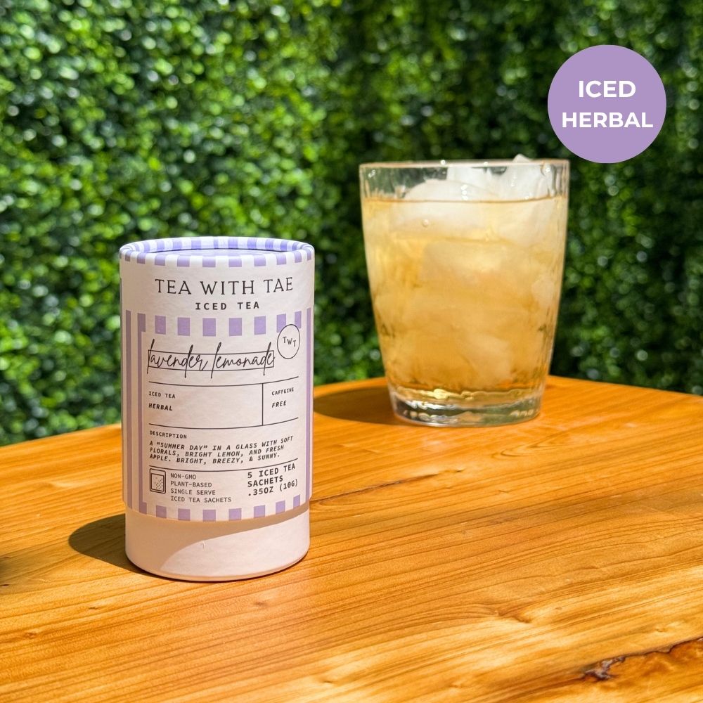 Lavender Lemonade Iced Mini Tea Tube (5 iced sachets) - Tea with Tae